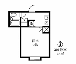 ハイミッシュ五反田の間取図画像