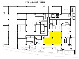 サマセット品川東京の間取図画像