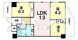 コンフォート北谷桃原パークサイド 4F