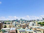 10階部分/周囲には高層の建物が少なく、遠くまで見渡せます。
