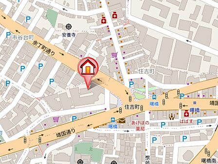 曙橋駅まで徒歩2分の立地
