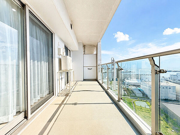 バルコニーを拡大表示