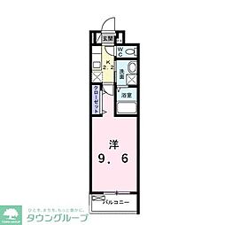 ナイスアーバン2 1Kの間取図画像