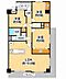 間取り：80m2超えのゆったり3LDKです♪