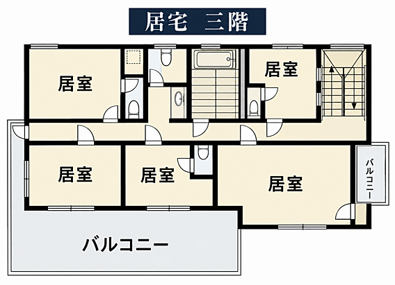 間取り図ー居宅...