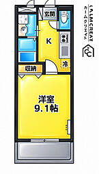 プランドール堀 2階/202