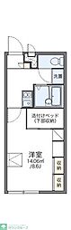 レオパレスR-1 1Kの間取図画像