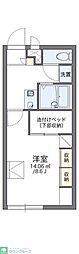 レオパレスコンフォートフカヤ 1Kの間取図画像