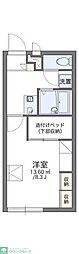 レオパレスズーデングッチ 1Kの間取図画像