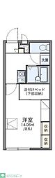 レオパレスブルーアイ 1Kの間取図画像