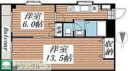 SKハイツ 2Kの間取図画像