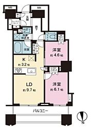 富久クロスコンフォートタワー 24階