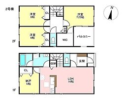 新築戸建 蟹江町錦1丁目 全2棟 2号棟