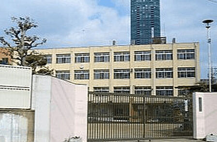 小学校「大阪市立福島小学校まで510m」