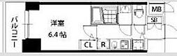 S-RESIDENCEESAKA 1Kの間取図画像