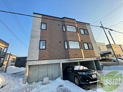 外観:札幌市東区北丘珠4条「Wing42」 外観:札幌市東区北丘珠4条「Wing42」