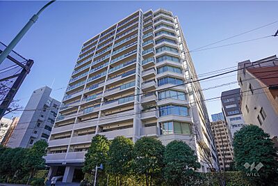外観：パークホームズ南麻布ザレジデンスの外観（北西側から）