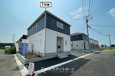 外観：◇高柳・新築全8棟・1号棟のご紹介です♪◇ゆっくりとご内覧いただけます！