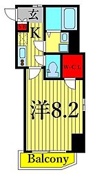 アトレ東葛西 1Kの間取図画像