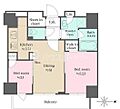 ウエリスアーバン錦糸町13階23.0万円