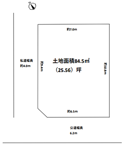 外観:角地で日当たりもGOOD! 外観:角地で日当たりもGOOD!