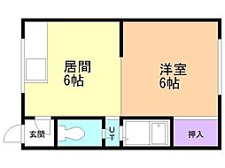 コーポ山腰 神山 2階