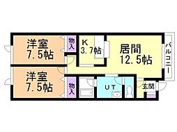 コーポ・ラ・メール 2階