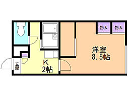 レオパレスセコ壱番館 1階/103