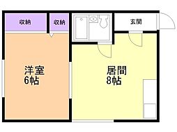 クレスト北美原 2階
