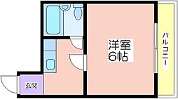 MKマンション 1Kの間取図画像