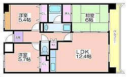 ボヌール御崎 3階
