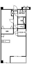 プレミエーテル 1LDKの間取図画像