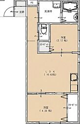 グレイスフォレスト 2LDKの間取図画像