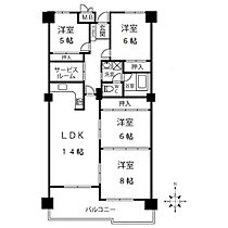 三井東別院ハイツ 704 ｜ 愛知県名古屋市中区平和２丁目2番8号（賃貸マンション4SLDK・1階・89.54㎡） その2