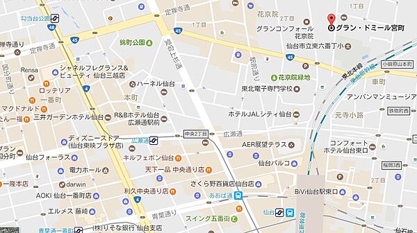 S Fort宮町 宮城県仙台市青葉区 宮町１丁目 賃貸マンション1k 6階 24 64 株式会社gpエステート の詳細情報 賃貸スタイル 物件id