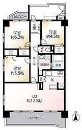 間取図画像 3LDK