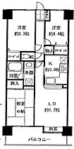 ガーデンコート蘇我　603 603 ｜ 千葉県千葉市中央区蘇我１丁目2-14（賃貸マンション3LDK・6階・66.12㎡） その2