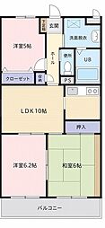 ベイヒルズ蘇我 3LDKの間取図画像