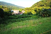 現地です。緩傾斜地で眺望良好。