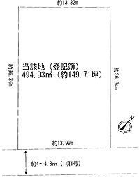 藤沢市鵠沼松が岡4丁目　売地