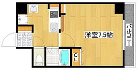 プレアデス烏ヶ辻 202 ｜ 大阪府大阪市天王寺区烏ケ辻１丁目5-1（賃貸マンション1K・2階・23.00㎡） その2