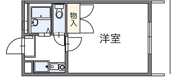 レオパレスアトリオ ｜広島県広島市安佐南区相田2丁目(賃貸マンション1K・2階・23.18㎡)の写真 その2