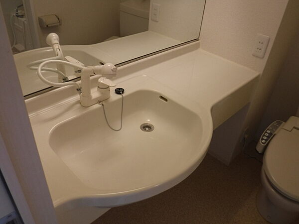 画像6:シャワー付き洗面台です★洗面＆トイレは同室です。