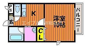 岡山県倉敷市北浜町（賃貸マンション1K・2階・31.45㎡） その2