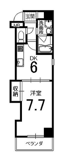 エストレーラ 503｜京都府京都市右京区西京極南大入町(賃貸マンション1DK・5階・32.00㎡)の写真 その2