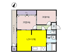 ラフォーレ芦屋  ｜ 兵庫県神戸市東灘区森南町１丁目（賃貸マンション2LDK・2階・52.00㎡） その2