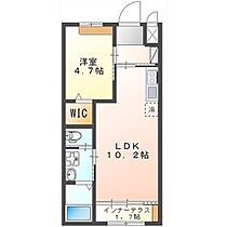 パーチェ  ｜ 茨城県土浦市木田余東台1丁目（賃貸アパート1LDK・2階・36.50㎡） その2