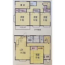 烏山5丁目戸建  ｜ 茨城県土浦市烏山5丁目（賃貸一戸建4SLDK・--・119.23㎡） その2