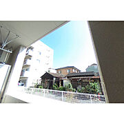 106号室　バルコニーからの眺望