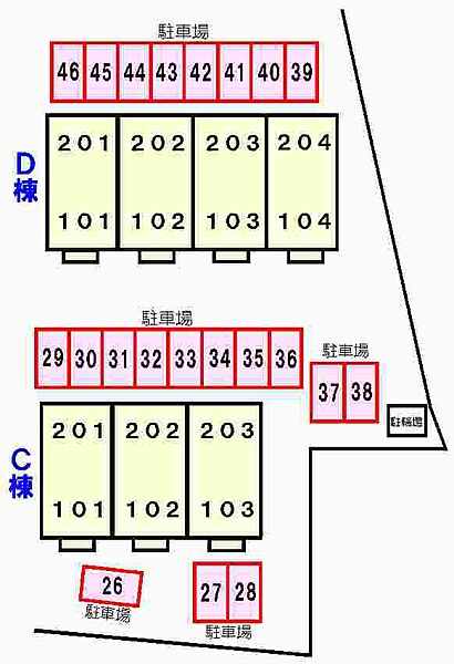 apartment 茨城県石岡市府中5丁目
物件地図